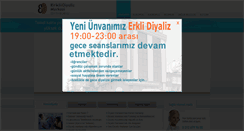 Desktop Screenshot of erklidiyaliz.com